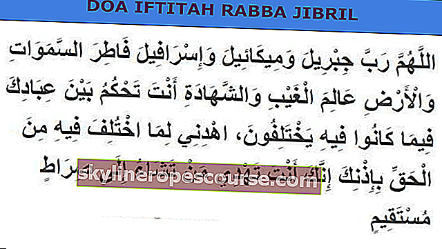 Iftitah Rabba jibril 독서