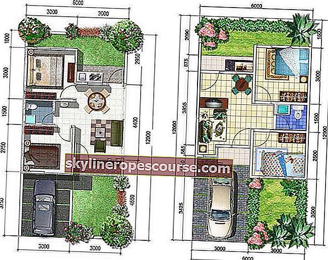 minimalistisch huisplan 6x12