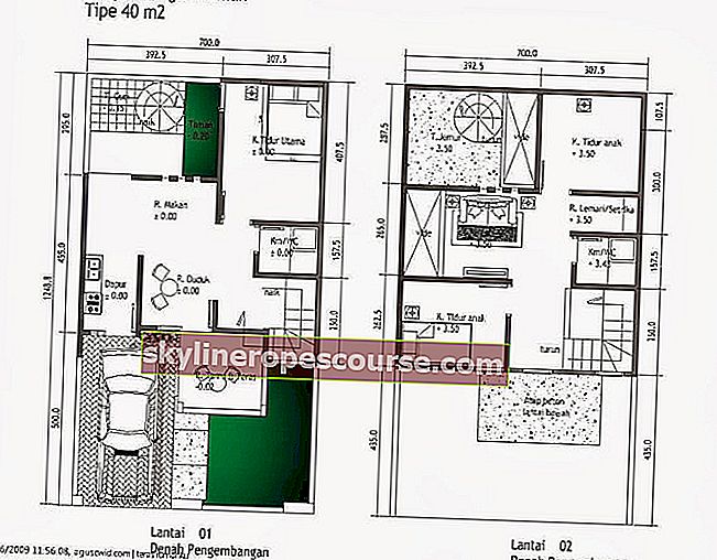 План на къща с 3 спални, размер 7x9