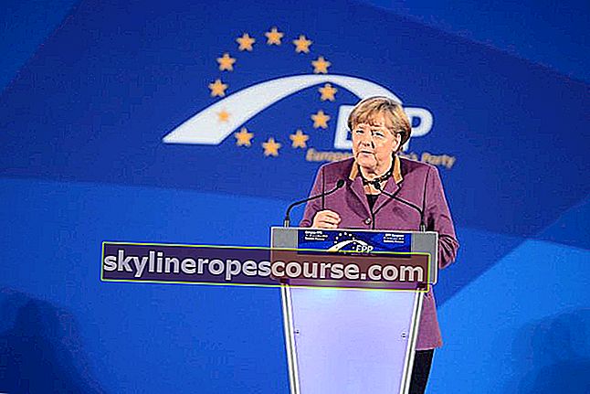 정치 과학자 Angela Merkel