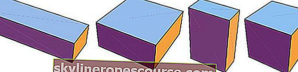 ブロックの体積とブロックの表面積を計算する方法