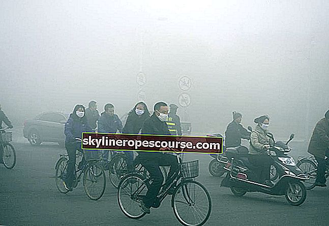 Замърсяване на въздуха в Китай
